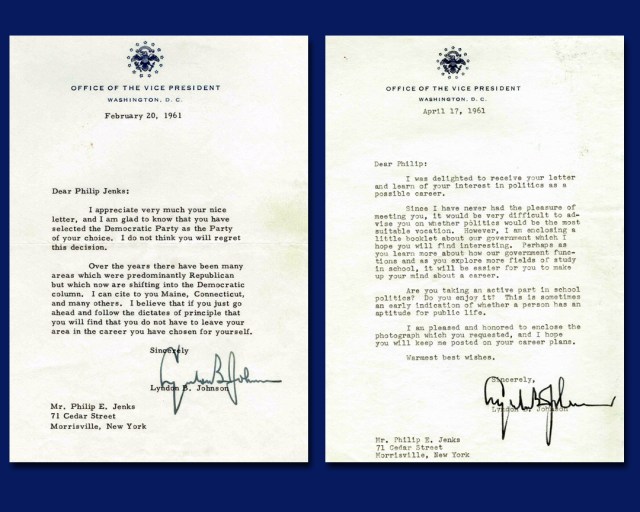 LBJ letters 1