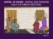 SOCIALDISTANCINGHOLYSATURDAY